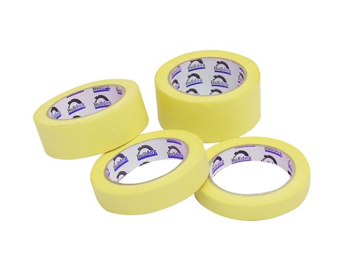 Automotive/DIY Masking Tape 80º Natural Rubber Yellow
