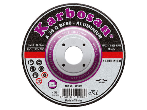 Aluminium Cutting Disc, Depressed Centre, Type 42