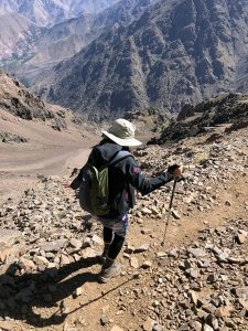 Bulldog Abrasives on the summit of Mt.Toubkal in Morocco.