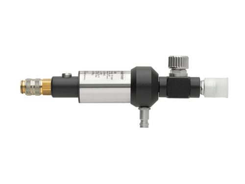 Air warmer w. micrometer for SATA respirators