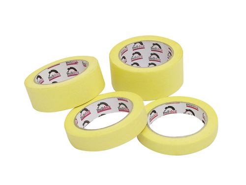 Automotive Masking Tape 80º Natural Rubber Yellow