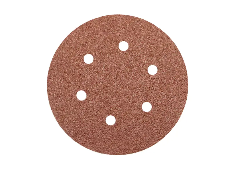 Coarse Cut Sanding Discs, Grip, 6 Holes - Bulldog Abrasives