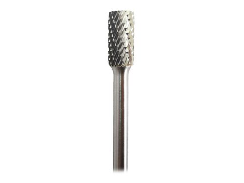 Eco-Cylinder without End Cut Bur, Double-cut - 6mm shank