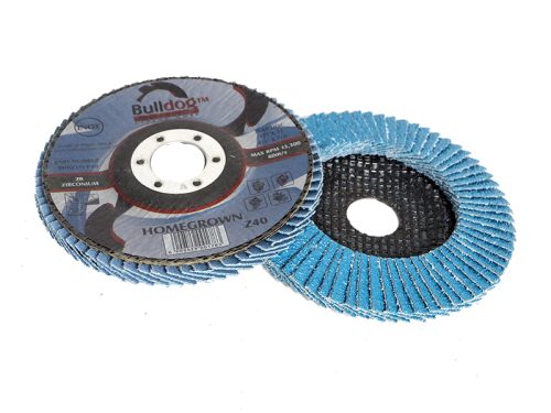 Homegrown Zirconia Flap Disc, Flat