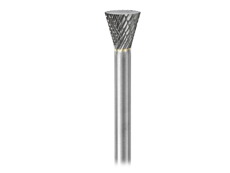 Inverted Cone Bur, Double-cut - 6mm shank