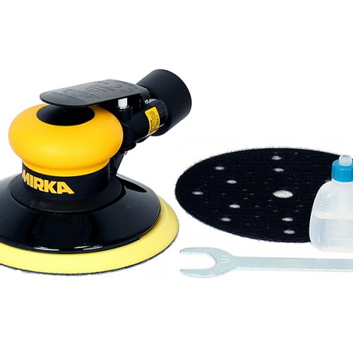 Ponceuse Excentrique Pneumatique Mirka ROS 525CV - 125mm, 2.5mm Orbite, Aspiration Intégrée