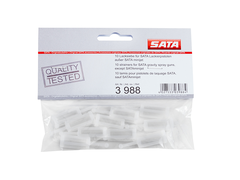 Paint strainer, 300µm for SATA® Spray Guns (excluding SATA minijet 3000 B)