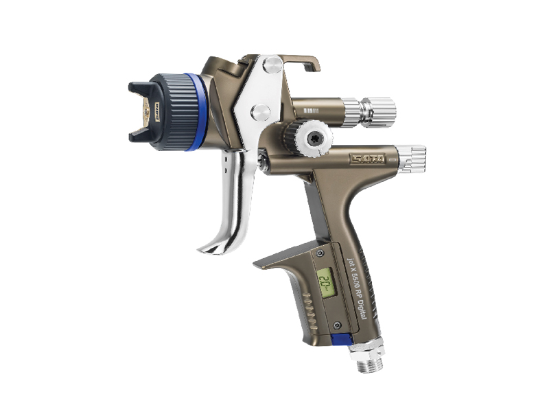 SATAjet® X 5500 RP Digital Spray Gun, O-nozzle, 1 x RPS cup 0.6ltr, 1 x RPS cup 0.9ltr, swivel joint