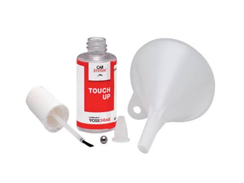 Touch-up bottle with brush