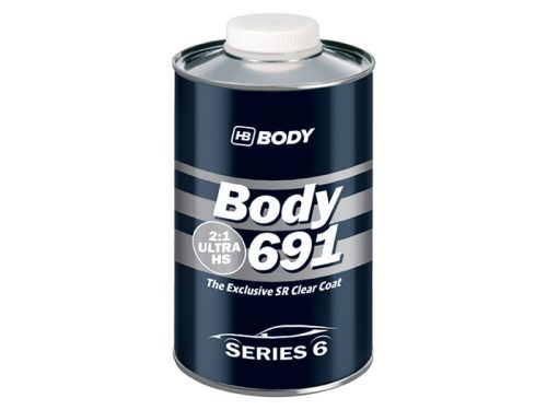 Body 691 Clear 2:1 Ultra HS SR