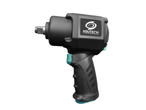 Air Impact Wrench, Twin Turbo, Composite, 1/2"