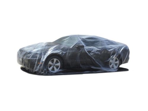 Plastic Car Cover, Reusable, 4.8mx7.5m