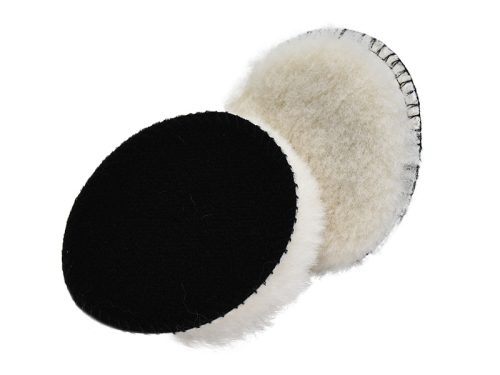 Buffing Pad, Knitted Wool, Grip, 77mm knitted wool