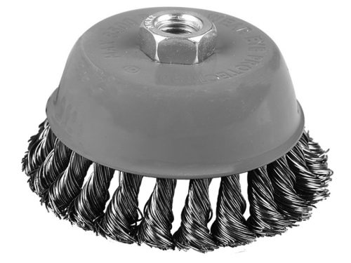 Wire Brush Set, 6mm shaft, 4-piece