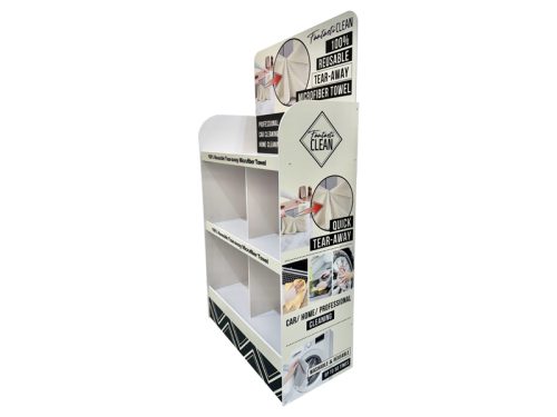 Microfiber/Fleece Towel Display Stand