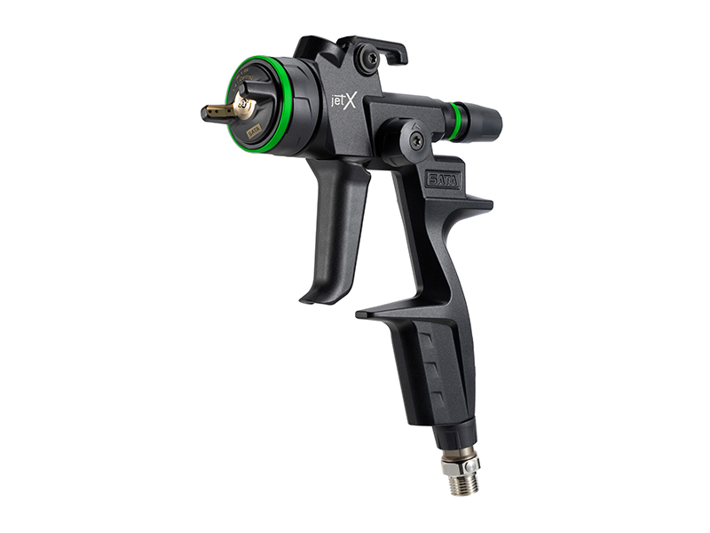 SATA jet X HVLP Basic spray gun angled side view